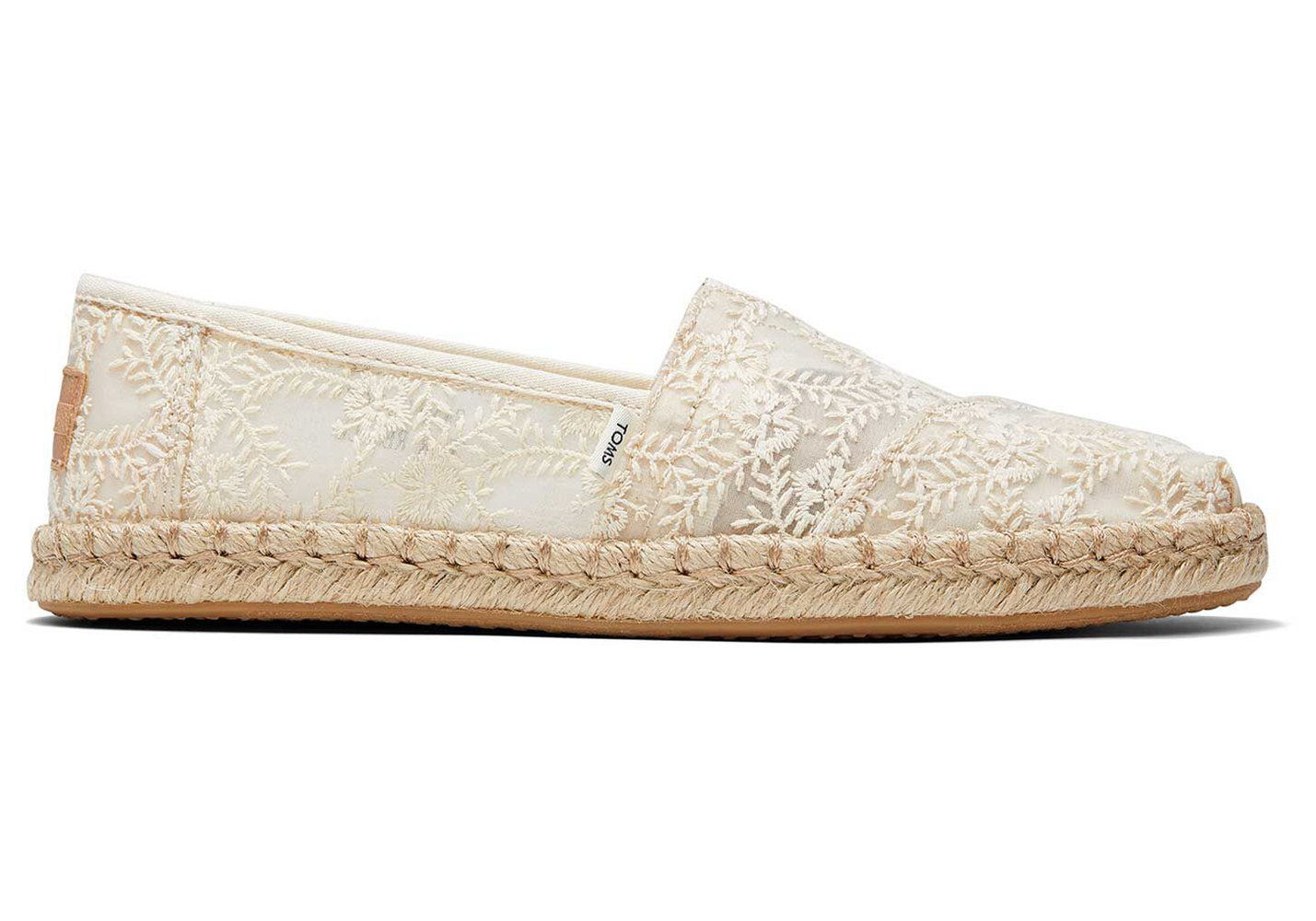 Toms Alpargata Rope Espadrille Beige - Womens - 87193-PQNI